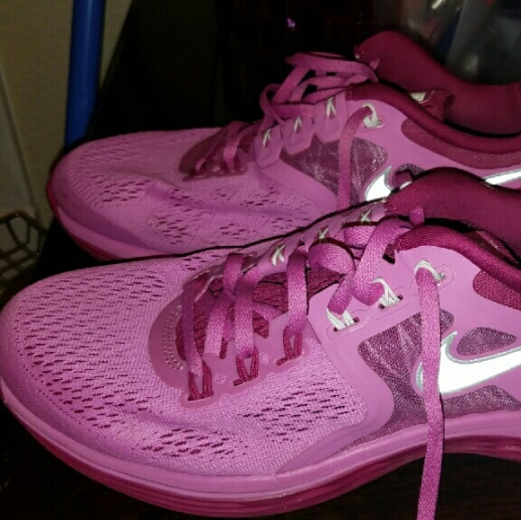 Nike Shoes - Nike lunar lion dark pink size 11